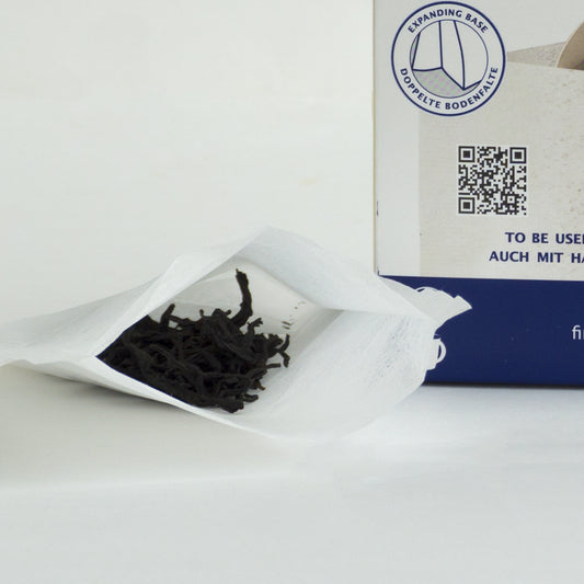 Filtri di carta per infondere le foglie di tè